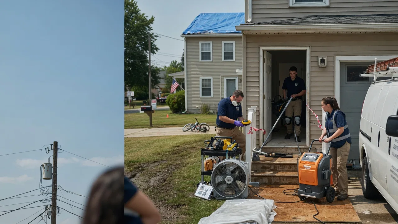Water Damage Repair in Rush, KY near me